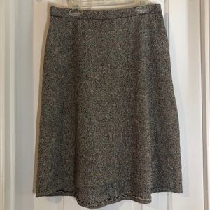 Size 4/6 Donegal Tweed Hi Lo Skirt